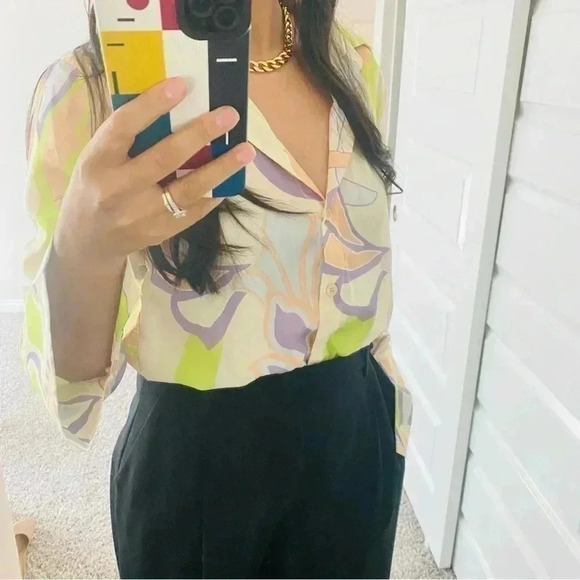 FLORAL Print Shirt - Picture 3 of 12